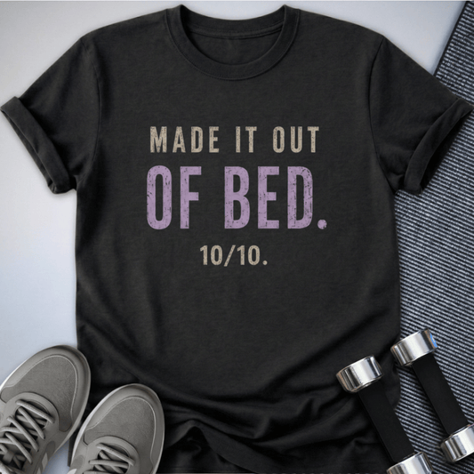 Printify T-Shirt S / Dark Grey Heather Made It T-Shirt