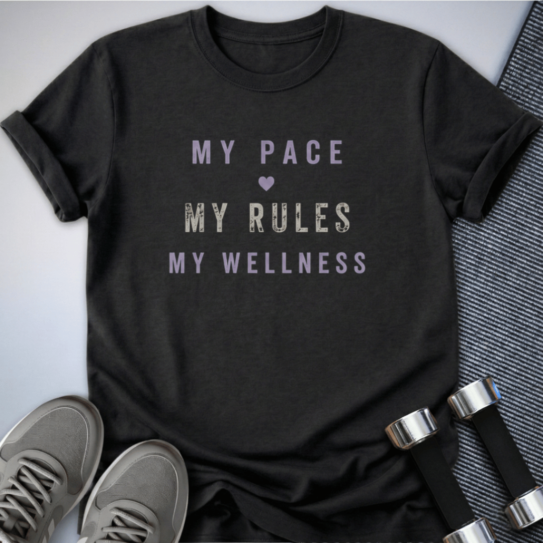 Printify T-Shirt S / Dark Grey Heather My Pace T-Shirt