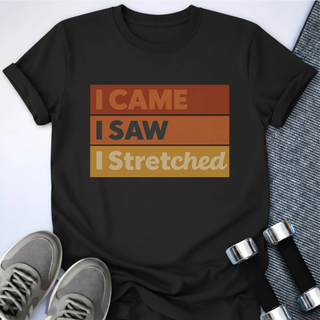Printify T-Shirt Black / S I Stretched T-Shirt