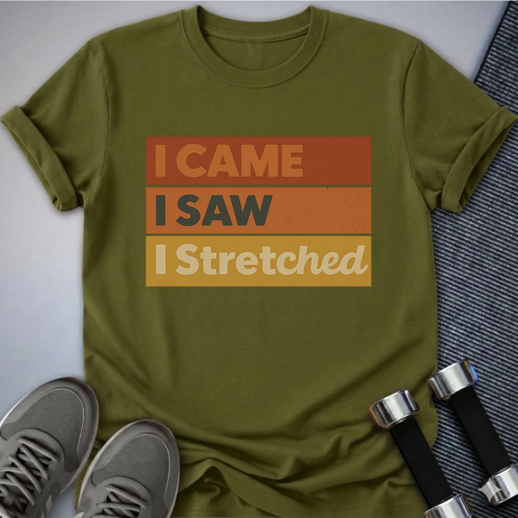 Printify T-Shirt Olive / S I Stretched T-Shirt