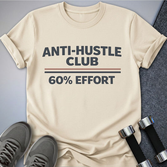Printify T-Shirt Soft Cream / S 60% Effort T-Shirt