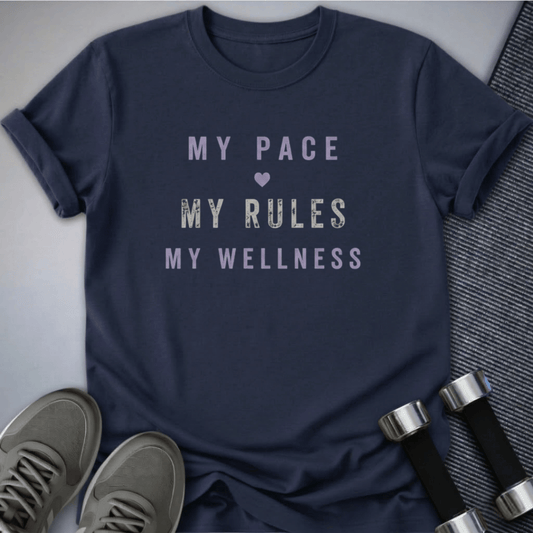 Printify T-Shirt S / Navy My Pace T-Shirt