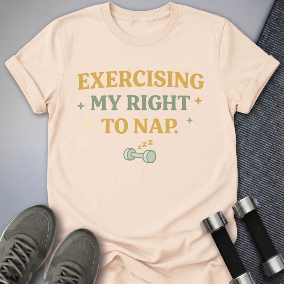 Printify T-Shirt Soft Cream / S Power Nap Mode T-Shirt