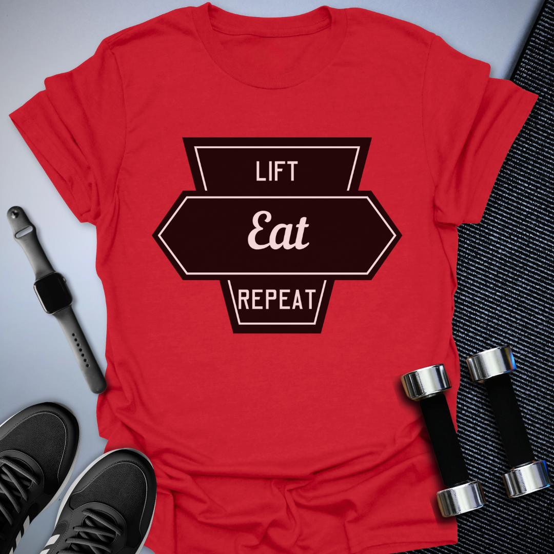 Lift, Eat, Repeat T-Shirt