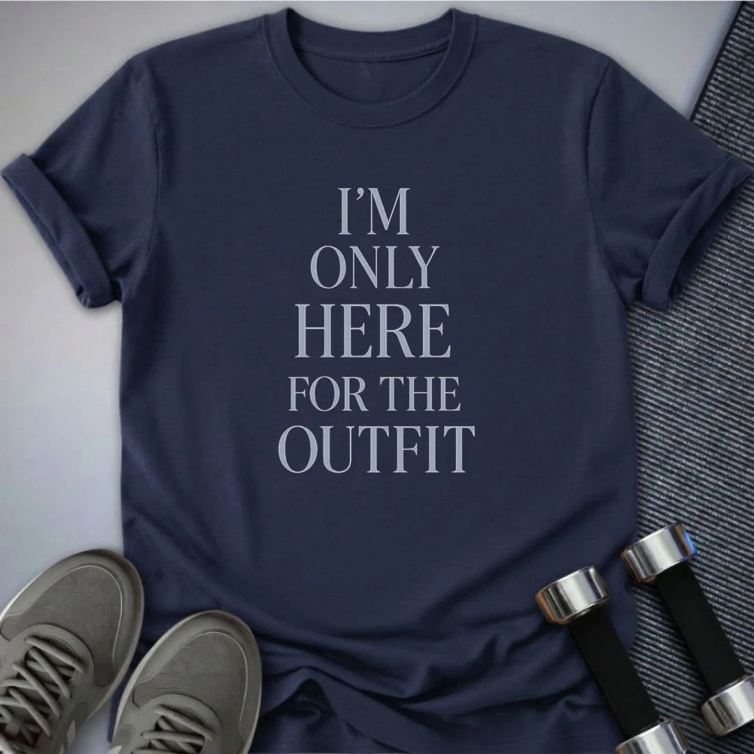 Printify T-Shirt Navy / S Love The Outfit T-Shirt
