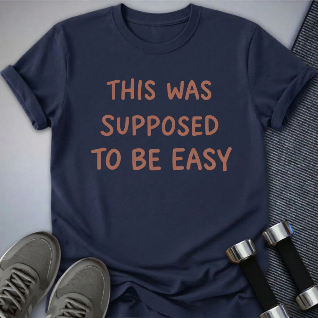 Printify T-Shirt Navy / S Expectation vs. Reality T-Shirt