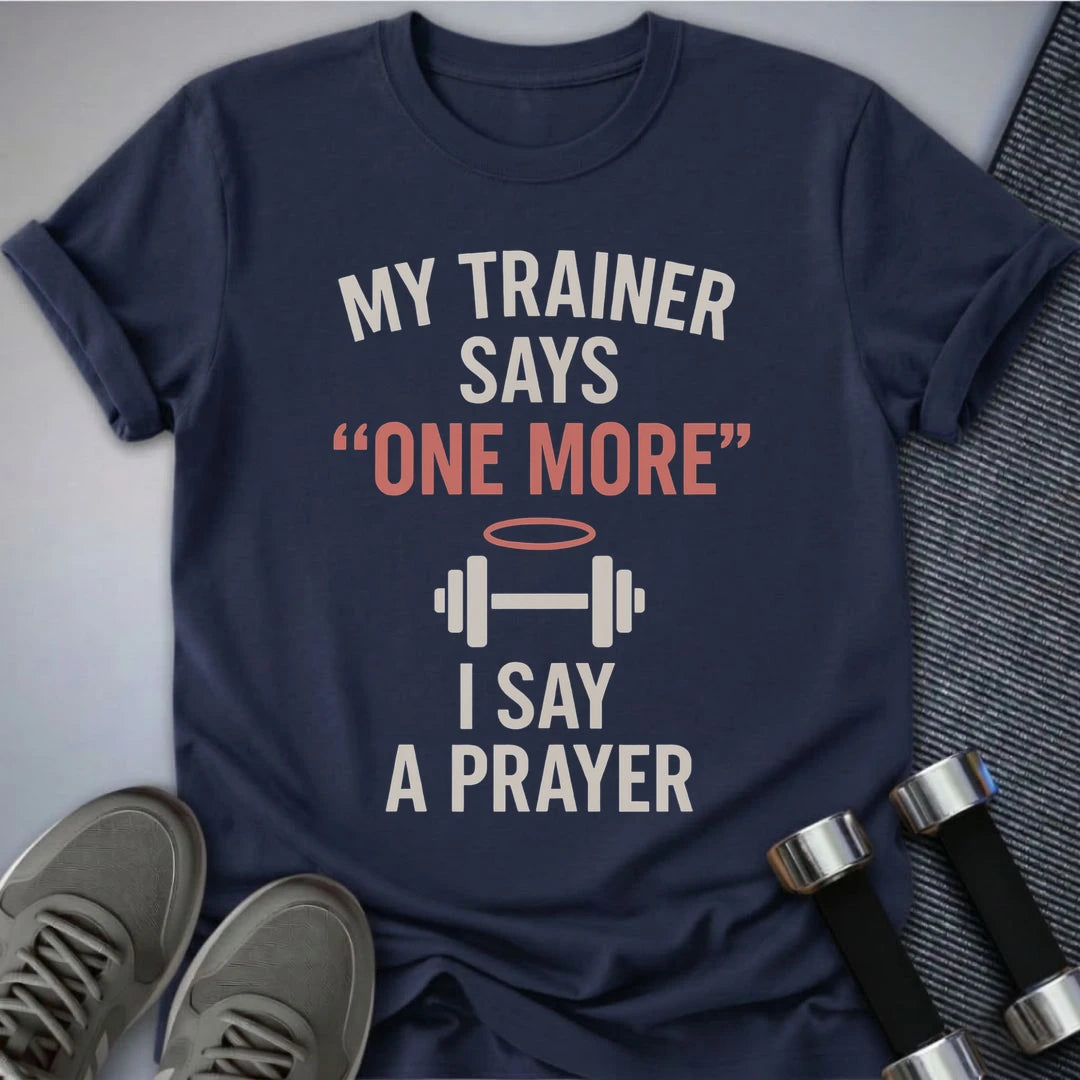 Printify T-Shirt Navy / S Just One More T-Shirt