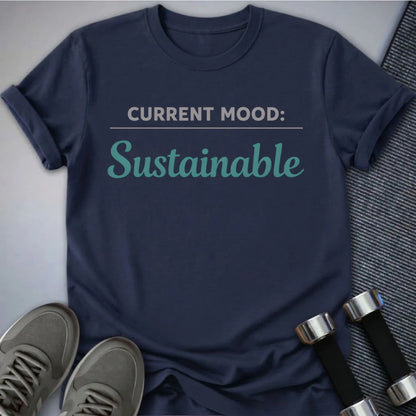 Printify T-Shirt Navy / S Sustainable T-Shirt