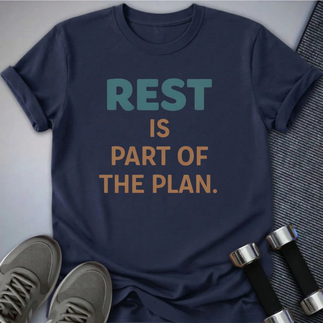 Printify T-Shirt Navy / S Part of The Plan T-Shirt