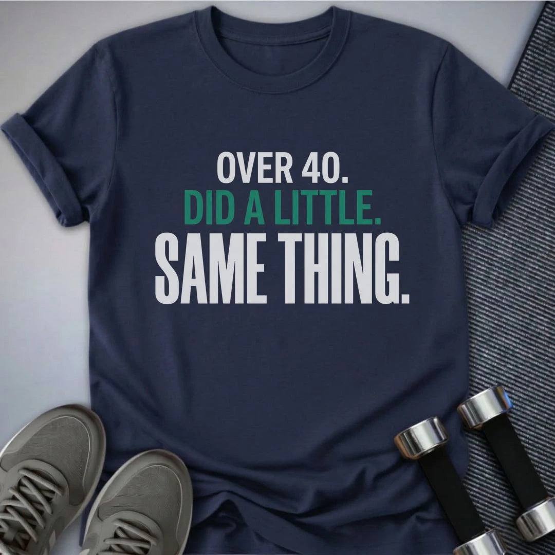 Printify T-Shirt S / Navy 40s Same Thing T-Shirt