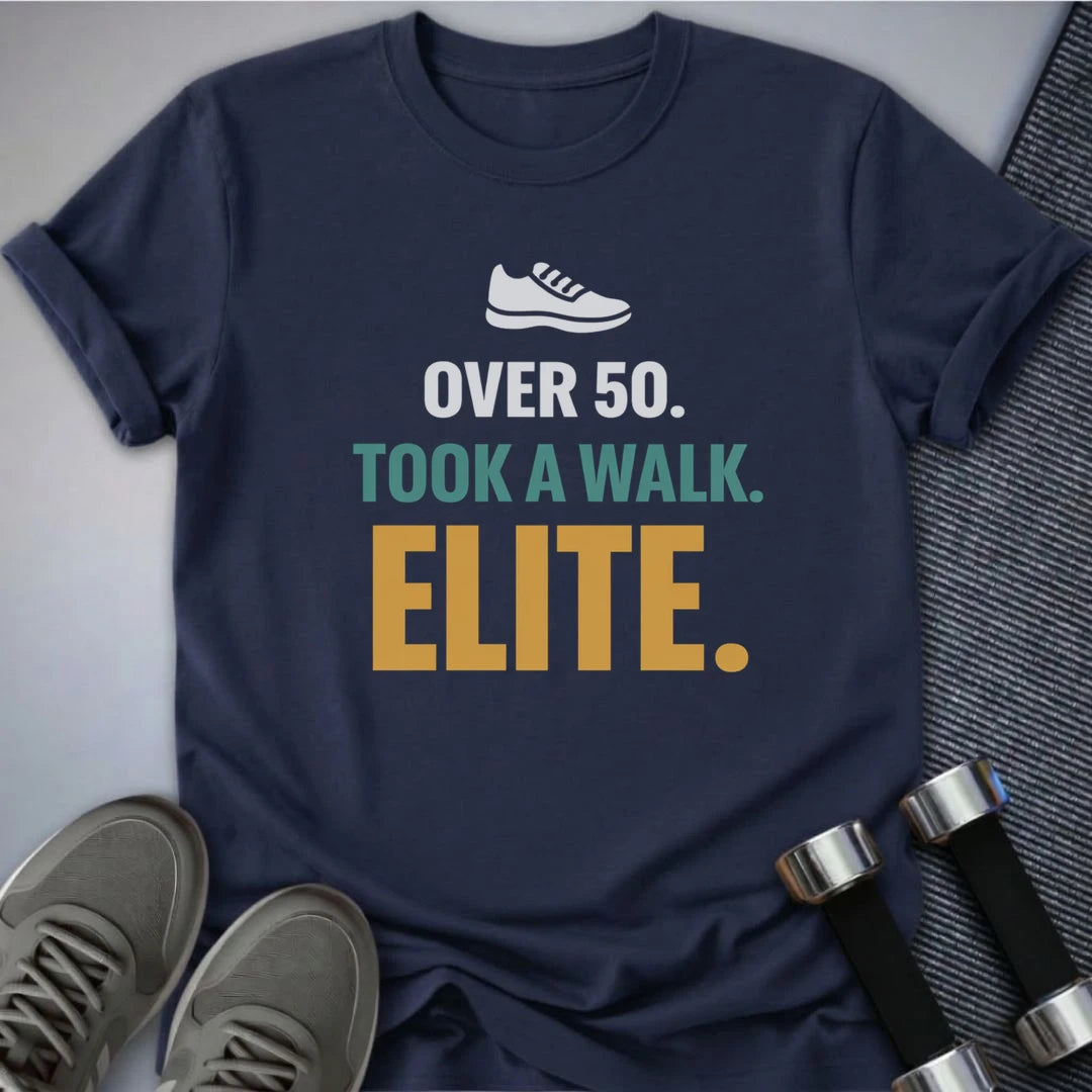 Printify T-Shirt Navy / S Elite Walker T-Shirt