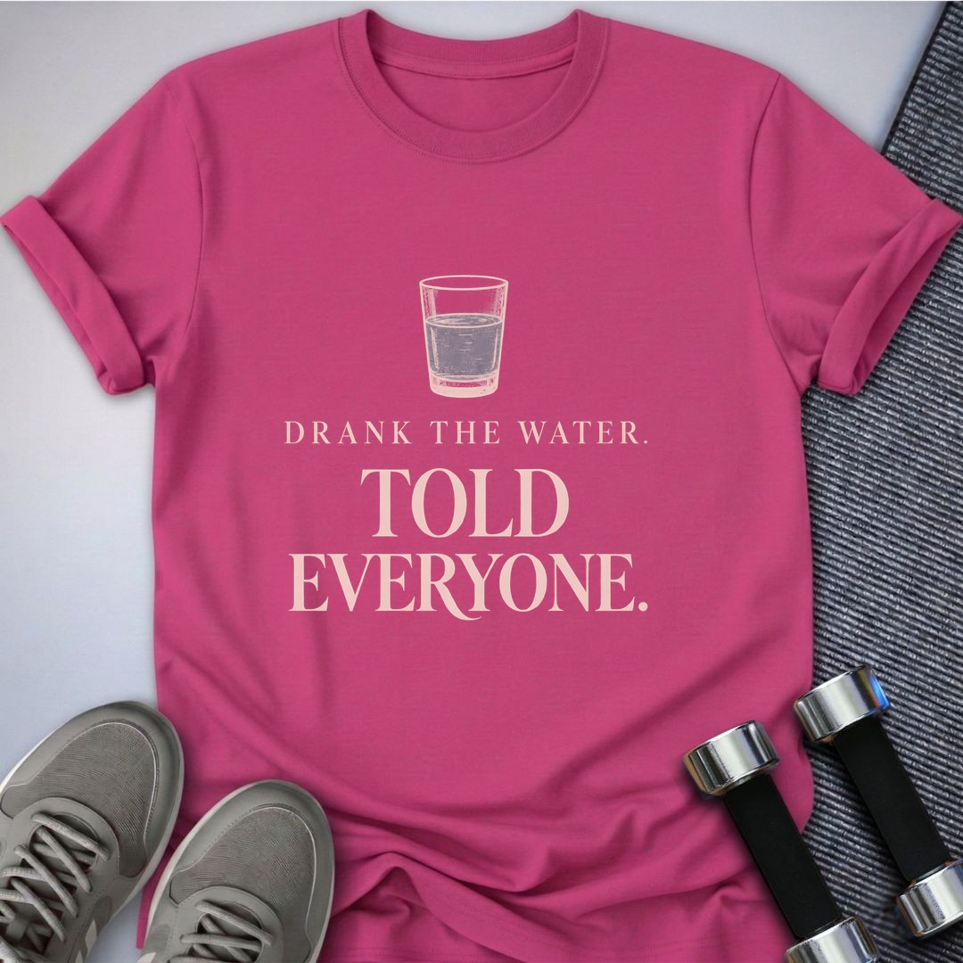 Printify T-Shirt Berry / S Told Everyone T-Shirt