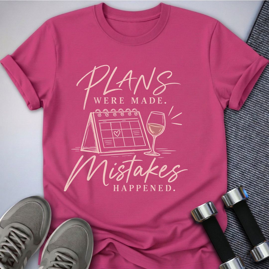 Printify T-Shirt Berry / S Perfectly Imperfect T-Shirt