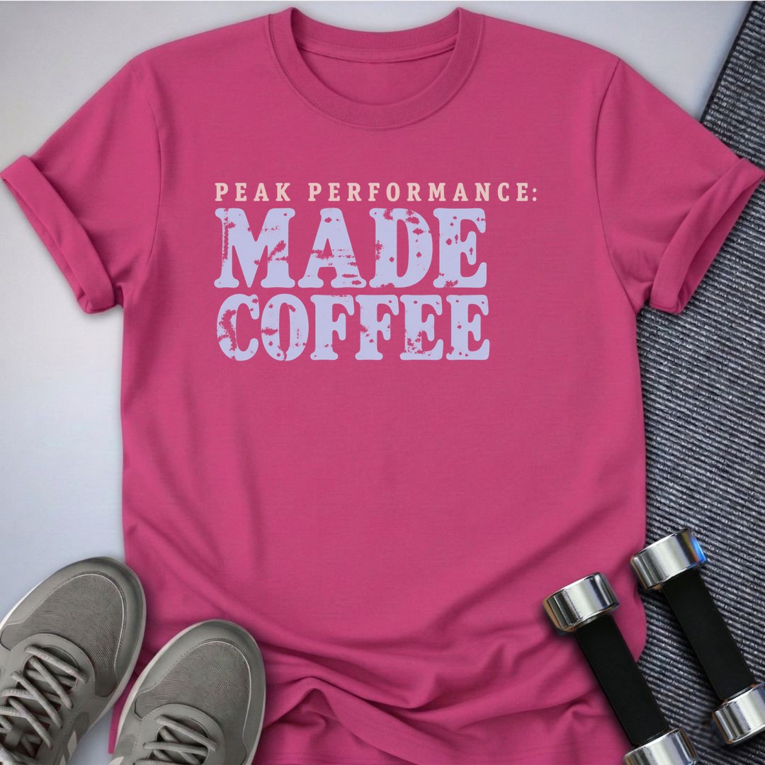 Printify T-Shirt Peak Performance Made T-Shirt