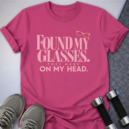 Printify T-Shirt Found My Glasses T-Shirt