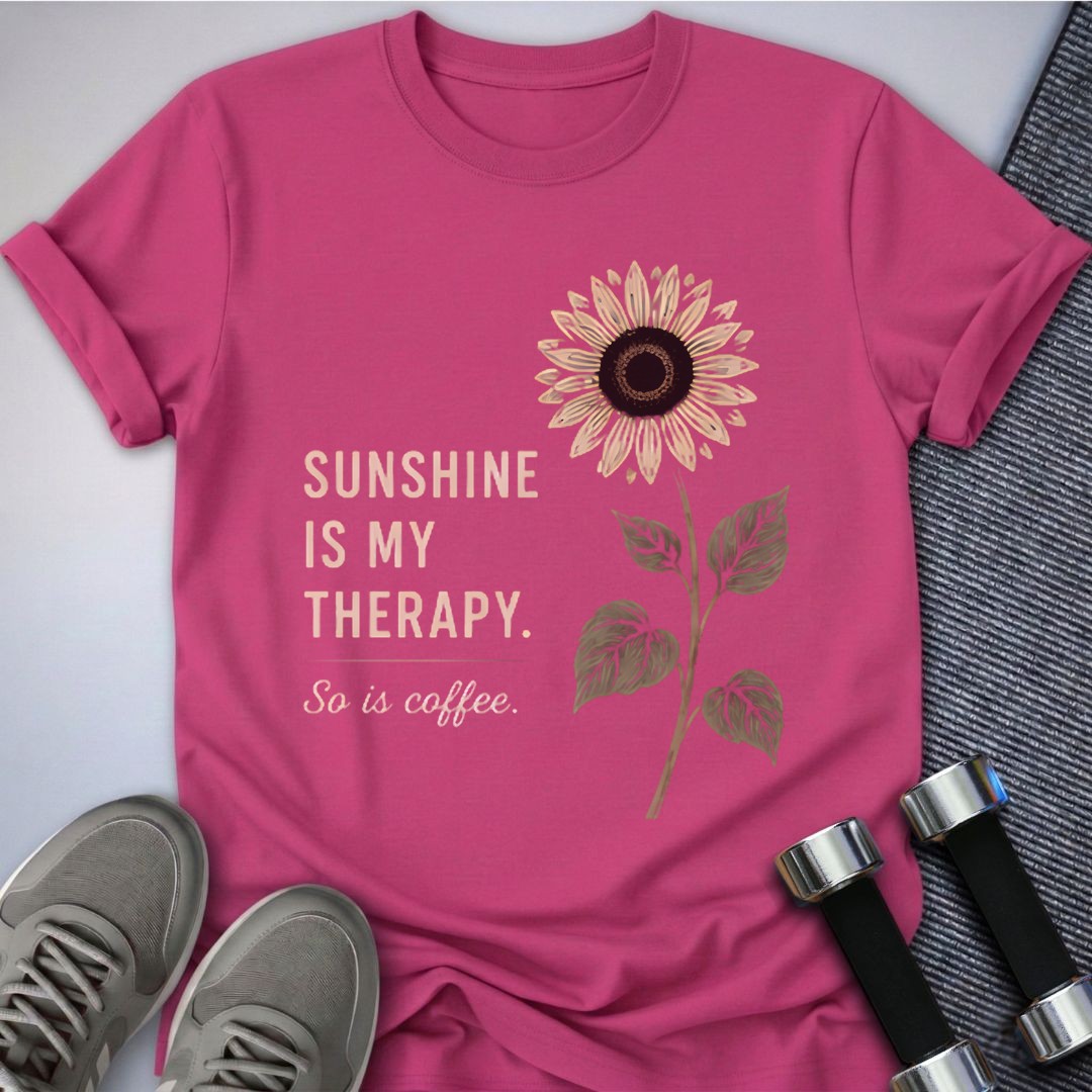 Printify T-Shirt Berry / S Sunshine Therapy