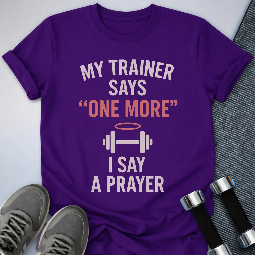 Printify T-Shirt Team Purple / S Just One More T-Shirt