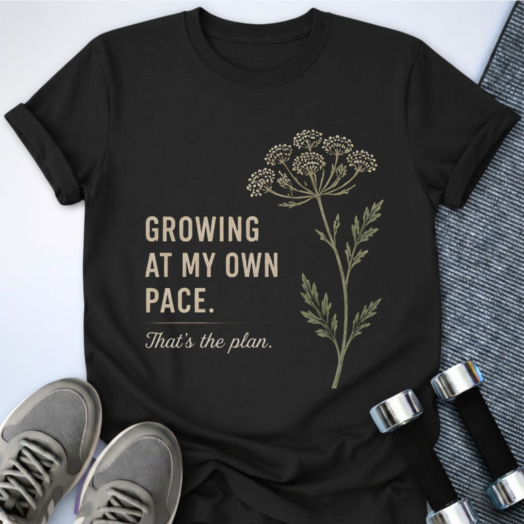 Printify T-Shirt Black / S Own Pace T-Shirt