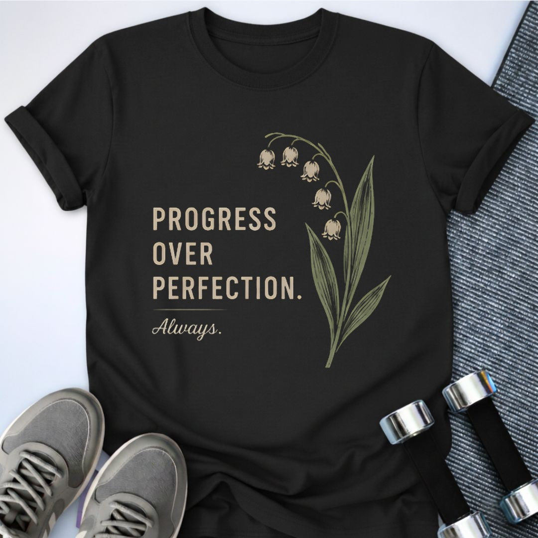 Printify T-Shirt Black / S Good Enough Bloom T-Shirt
