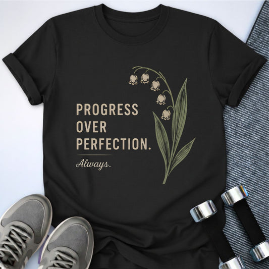 Printify T-Shirt Black / S Good Enough Bloom T-Shirt
