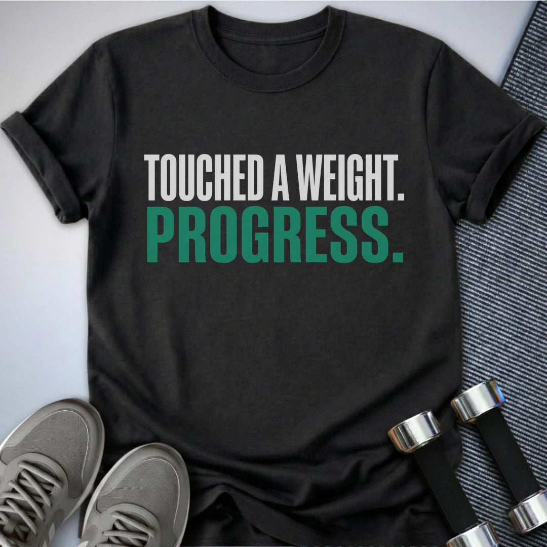 Printify T-Shirt S / Dark Grey Heather Touched A Weight T-Shirt