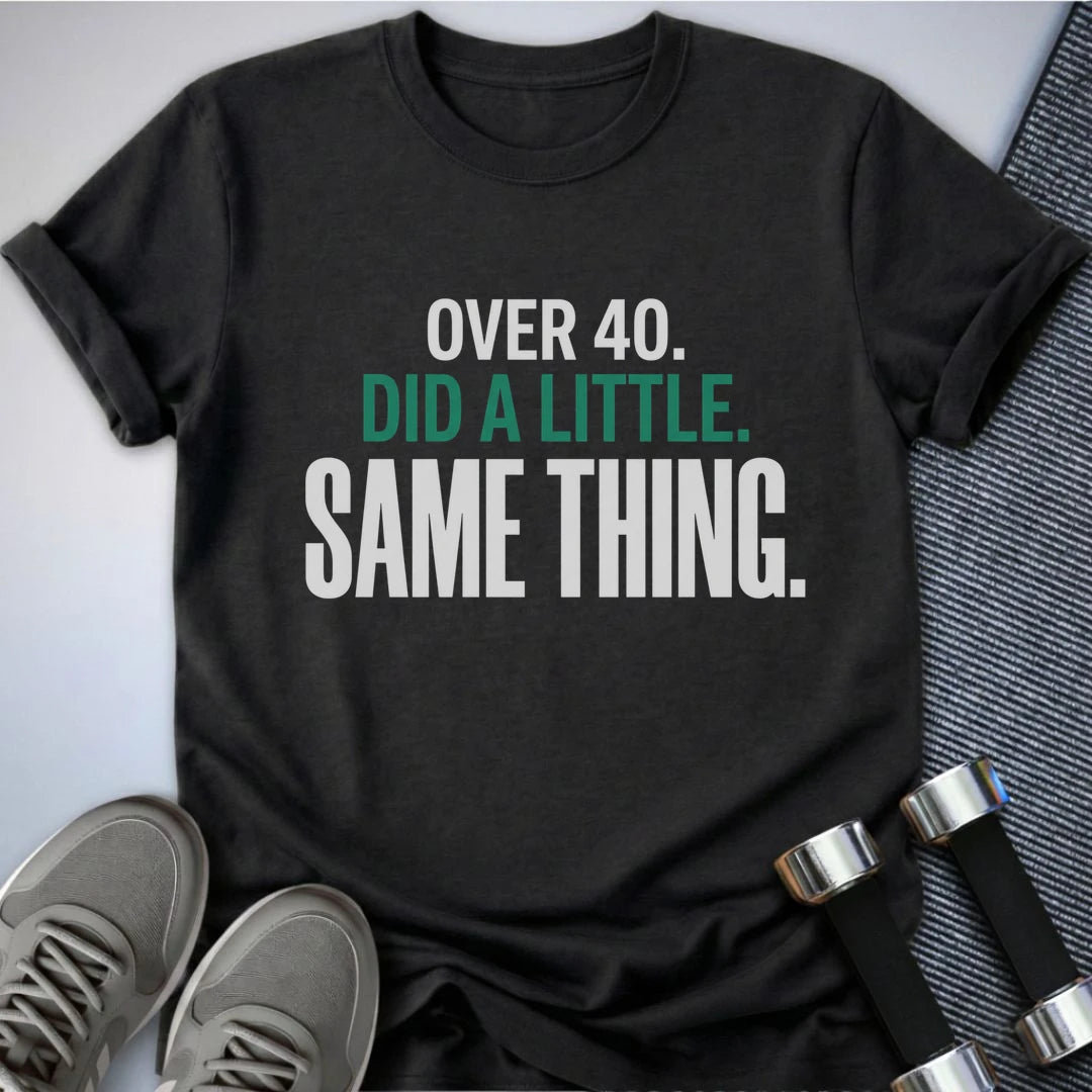 Printify T-Shirt S / Dark Grey Heather 40s Same Thing T-Shirt