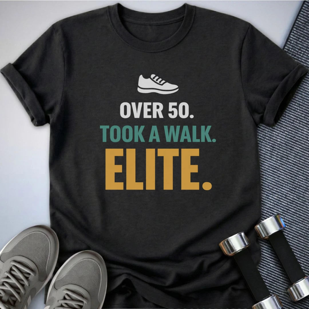 Printify T-Shirt Dark Grey Heather / S Elite Walker T-Shirt