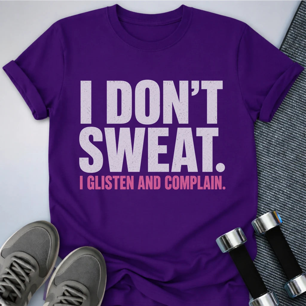 Printify T-Shirt XS / Team Purple I Glisten T-Shirt
