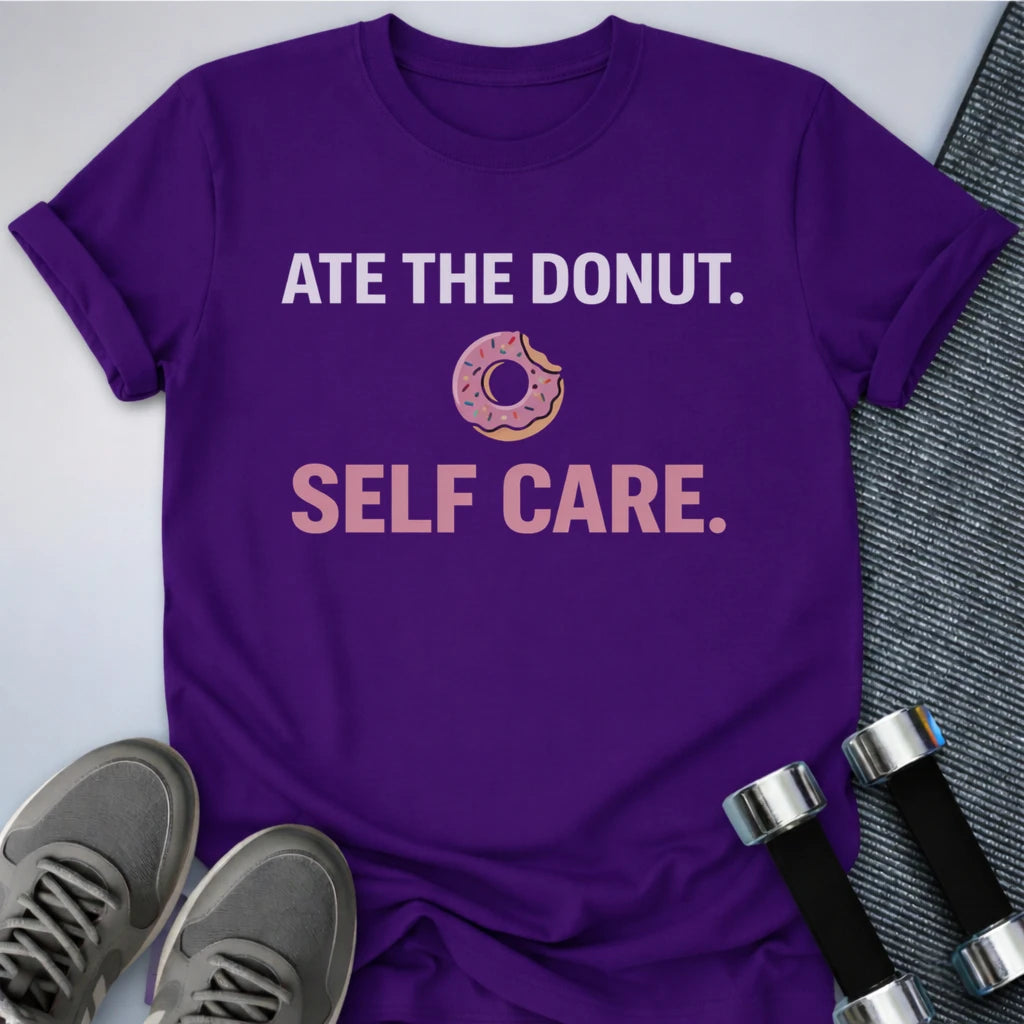 Printify T-Shirt S / Team Purple Ate The Donut T-Shirt