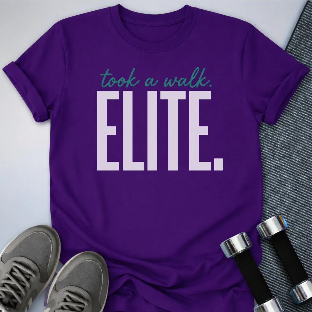 Printify T-Shirt Team Purple / S A Elite Walk T-Shirt