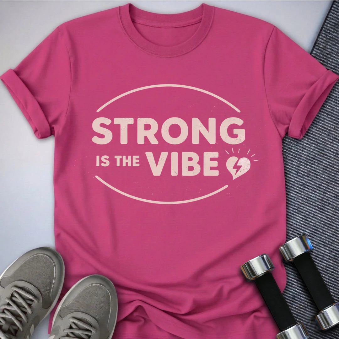Printify T-Shirt S / Berry Vibe Is Strong T-Shirt