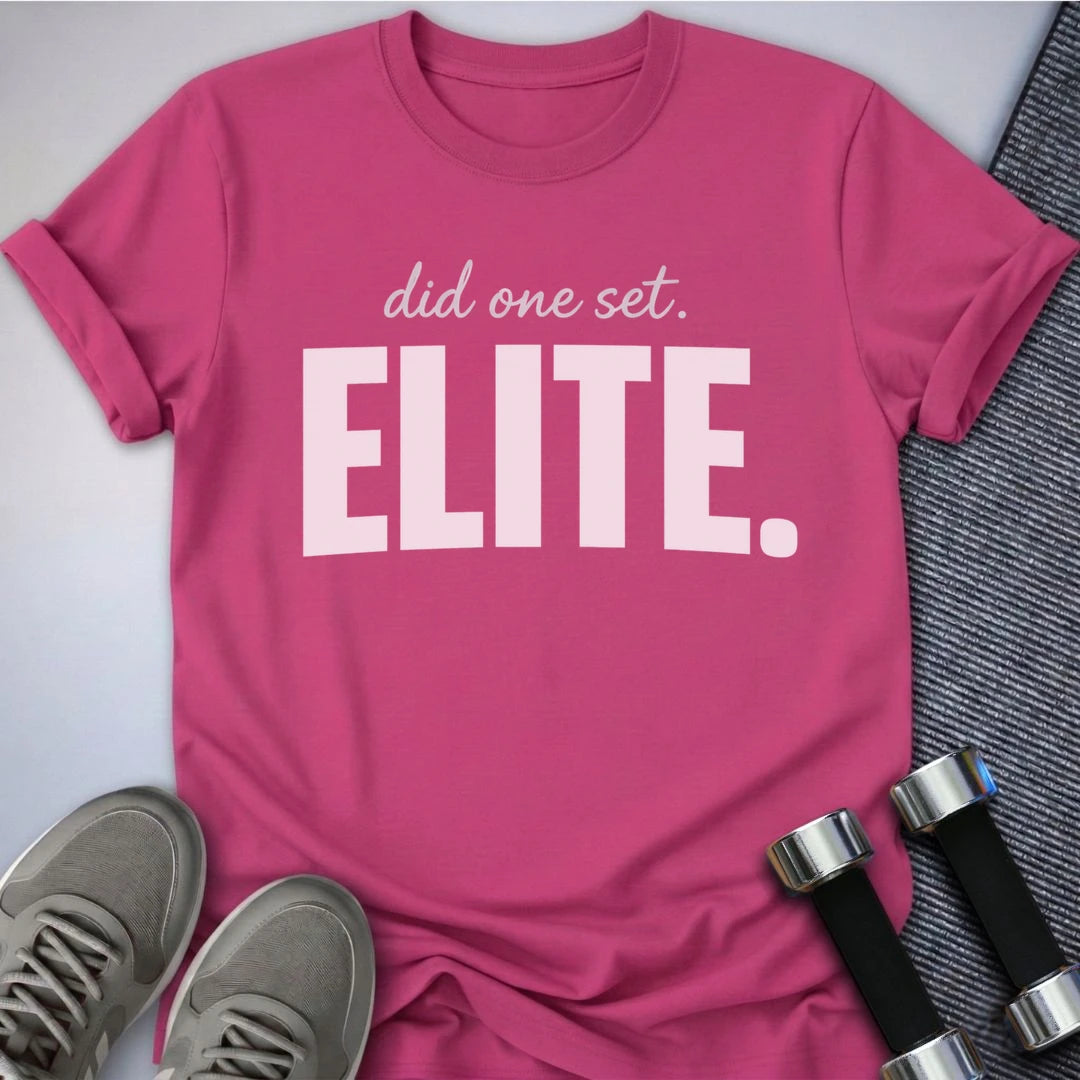 Printify T-Shirt Berry / S Did One Set T-Shirt