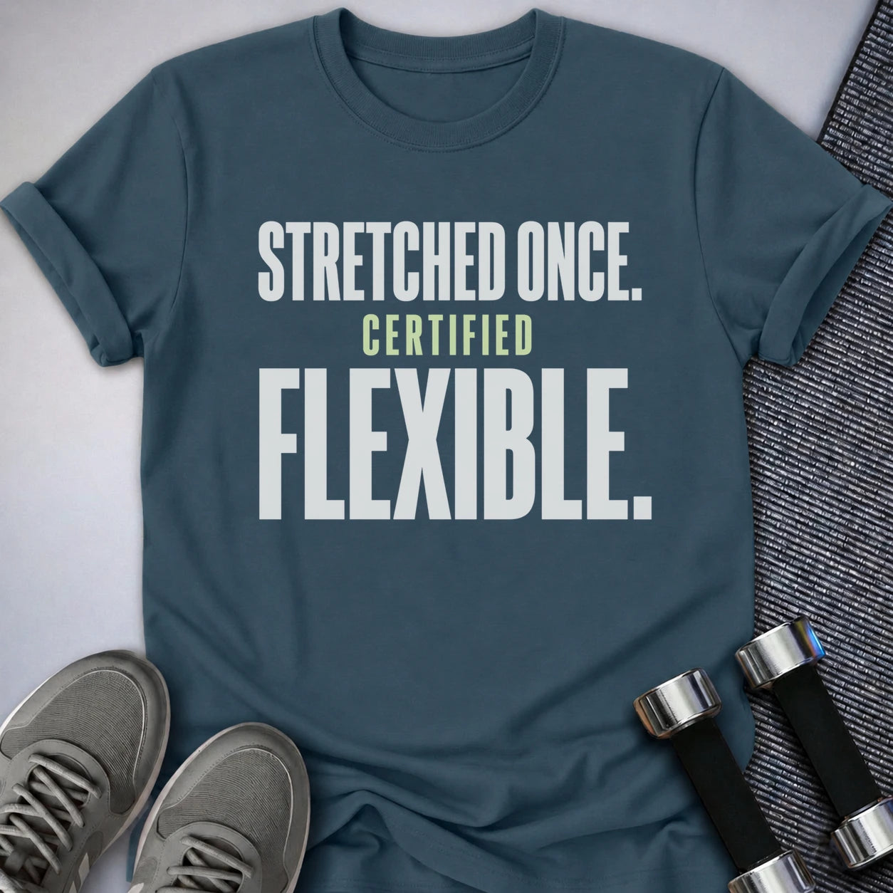 Printify T-Shirt S / Deep Teal Certified Flexible T-Shirt