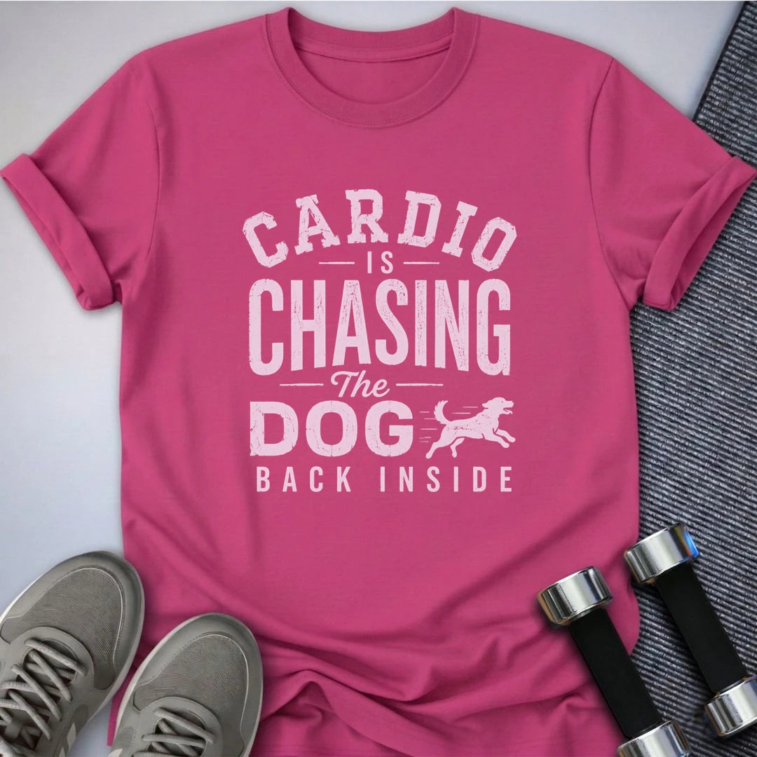 Printify T-Shirt S / Berry Chasing the Dog T-Shirt