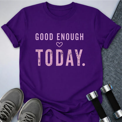 Printify T-Shirt S / Team Purple Today Is Good T-Shirt