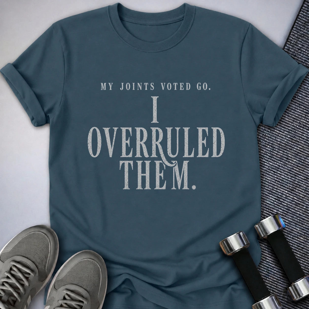 Printify T-Shirt S / Deep Teal My Joints Voted Go - T-Shirt