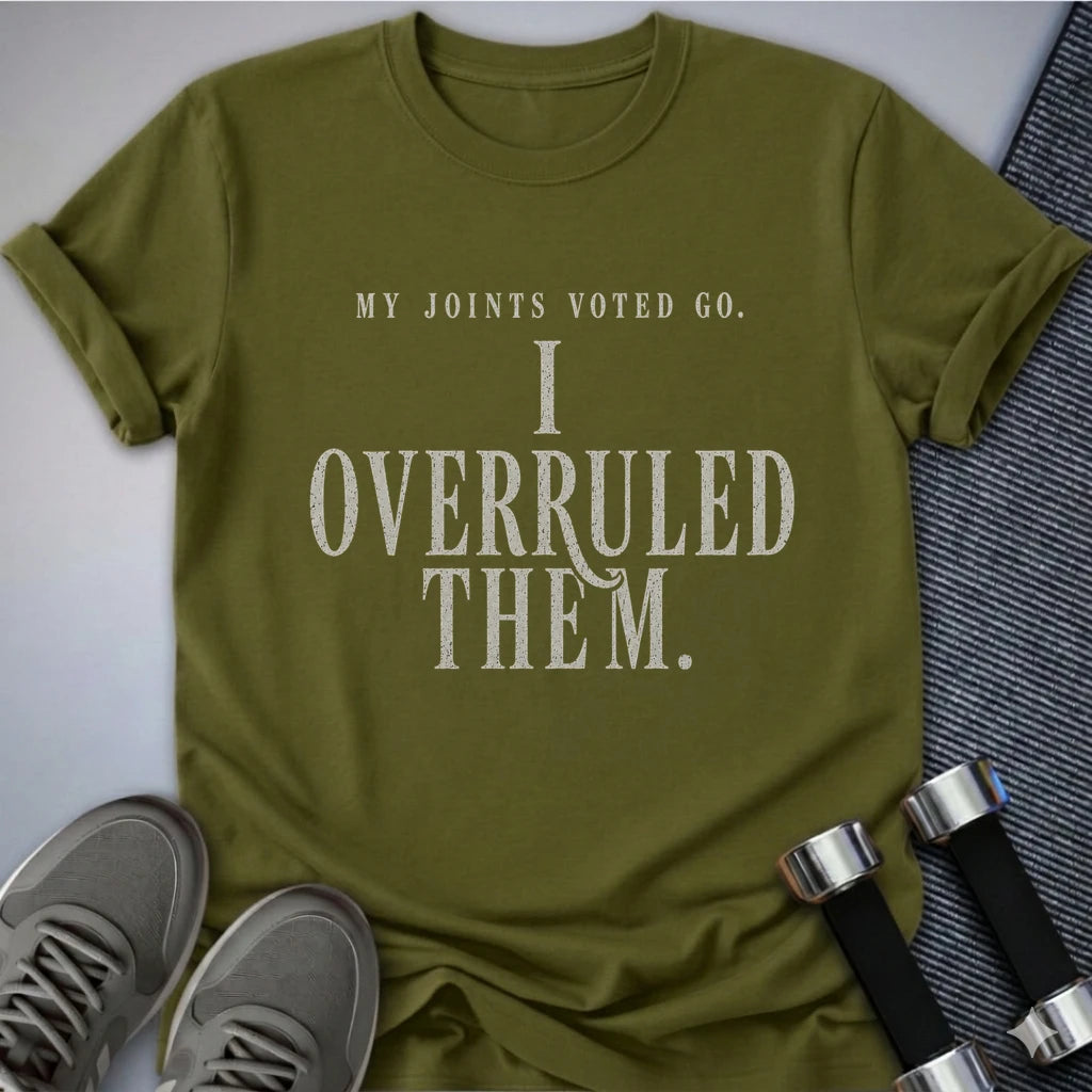 Printify T-Shirt S / Olive My Joints Voted Go - T-Shirt