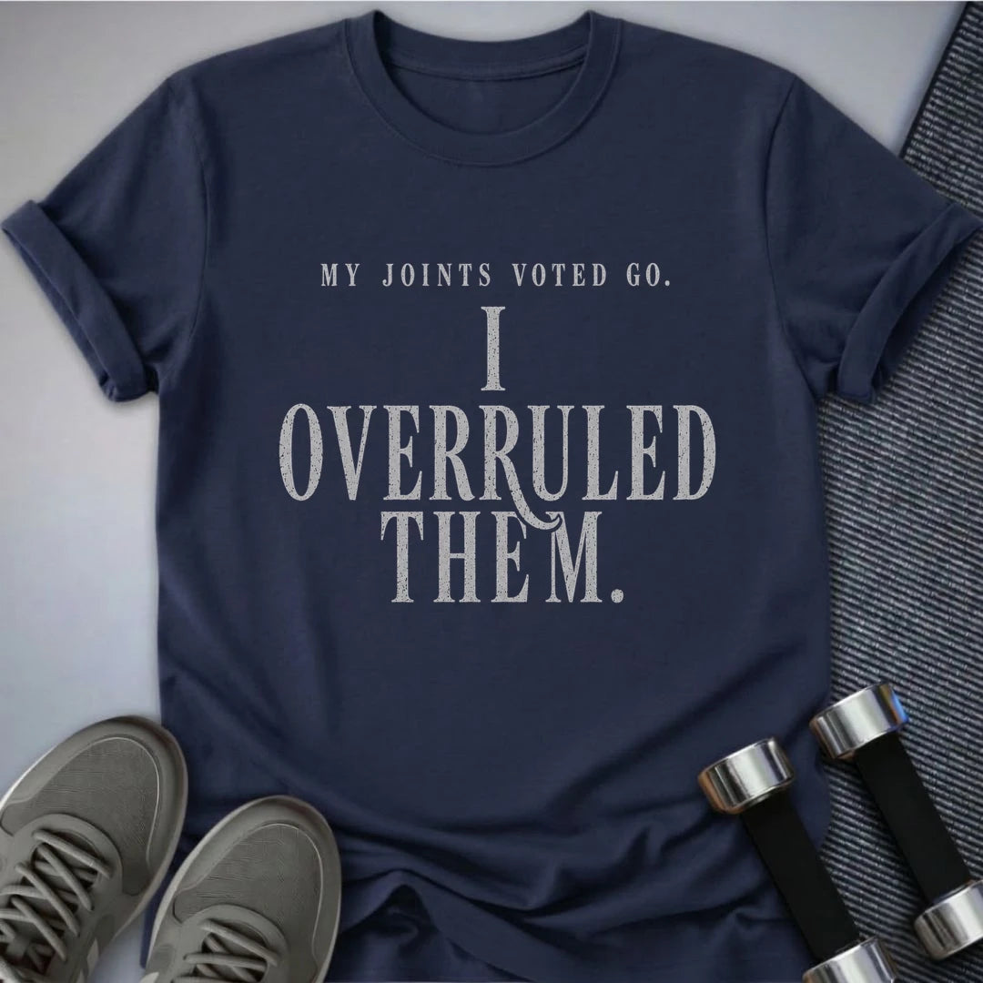 Printify T-Shirt S / Navy My Joints Voted Go - T-Shirt