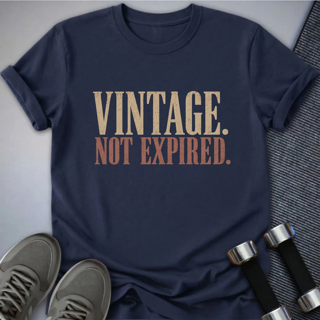 Printify T-Shirt S / Navy Just Vintage T-Shirt