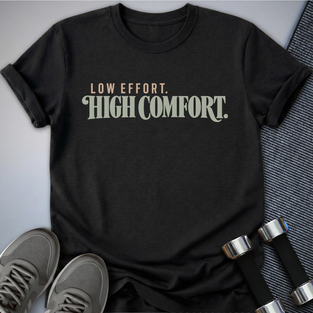 Printify T-Shirt Dark Grey Heather / S Lazy Luxury T-Shirt