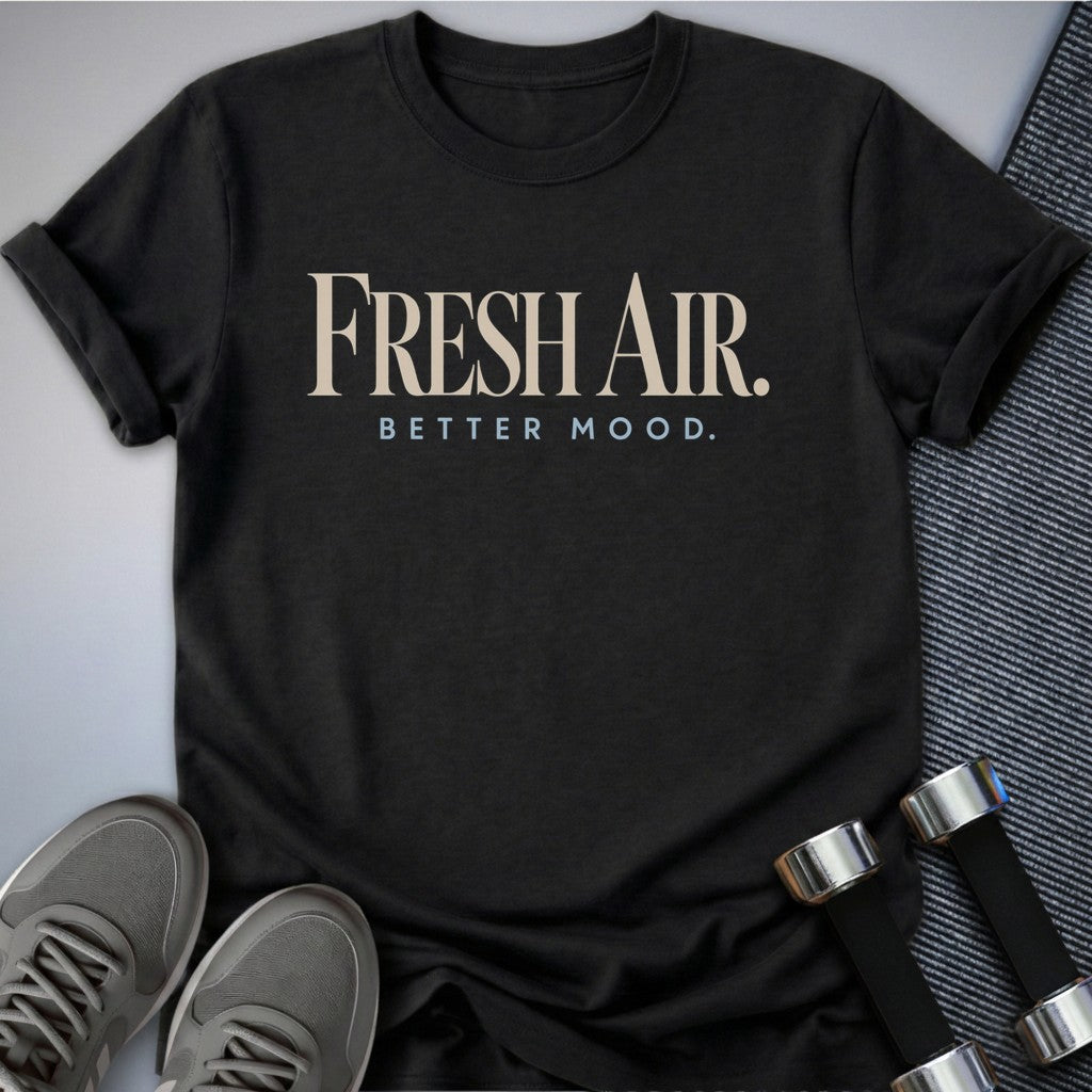 Printify T-Shirt Dark Grey Heather / S Better Mood T-Shirt