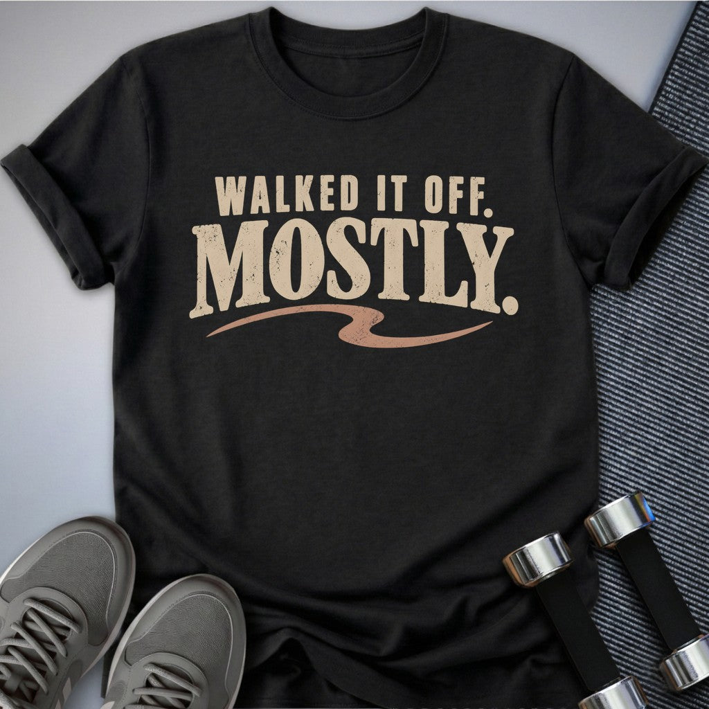 Printify T-Shirt Dark Grey Heather / S Mostly Recovered T-Shirt