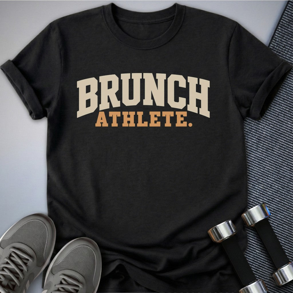 Printify T-Shirt Dark Grey Heather / S Brunch Athlete T-Shirt