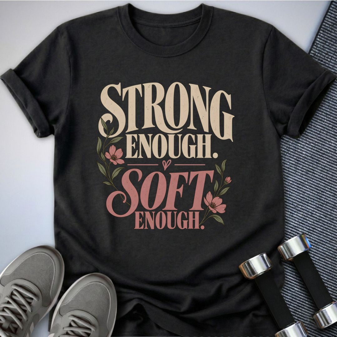 Printify T-Shirt Dark Grey Heather / S Soft Strong T-Shirt