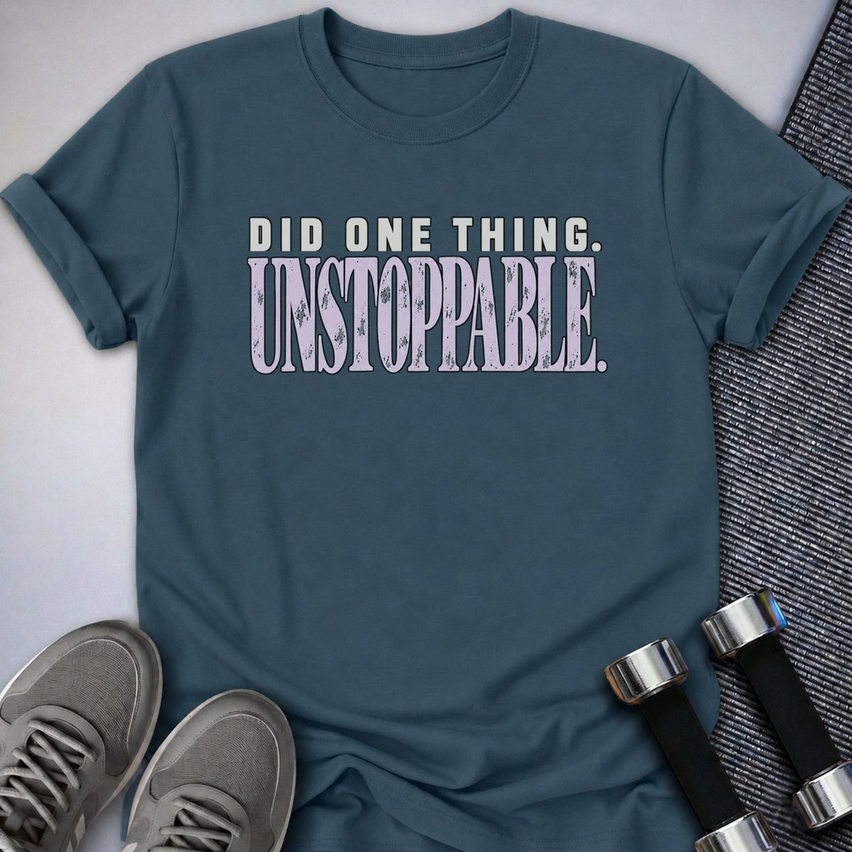 Printify T-Shirt Deep Teal / S Did One Thing T-Shirt