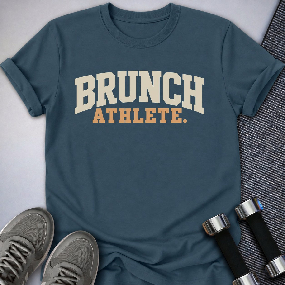 Printify T-Shirt Deep Teal / S Brunch Athlete T-Shirt