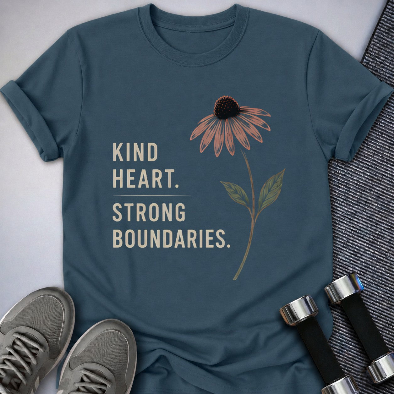 Printify T-Shirt Deep Teal / S Sweet With Fences T-Shirt