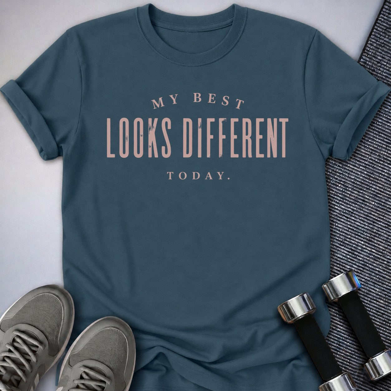 Printify T-Shirt Deep Teal / S Best Looks Different T-Shirt