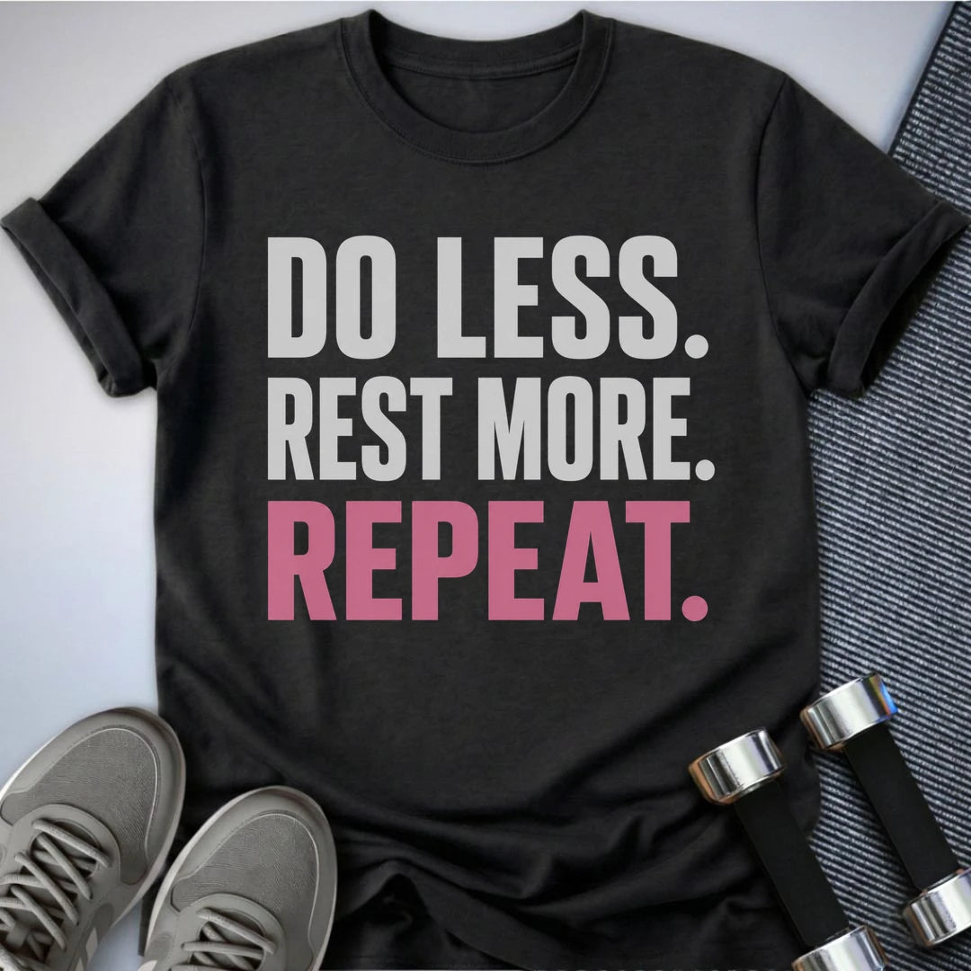 Printify T-Shirt S / Dark Grey Heather Do Less T-Shirt