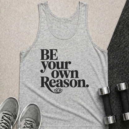 Printify Tank Top XS / Athletic Heather Be The Reason - Tank Top